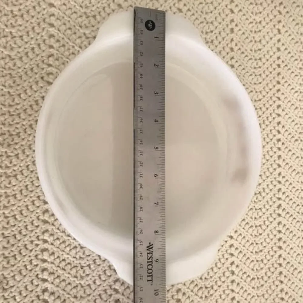 Vintage fire king wheat casserole dish￼
